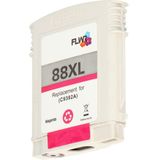 FLWR - HP 88XL - Inktcartridge - Zwart en Kleur - 4-pack