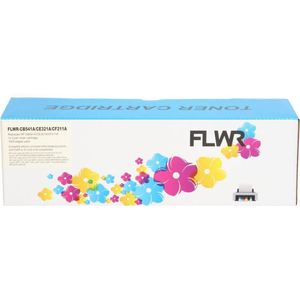 FLWR - HP 128 - Toner - Cyaan - Huismerk (compatible)