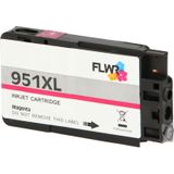 FLWR - Cartridges / HP 950XL / 951XL 4-pack / Zwart en Kleur / Geschikt Voor HP