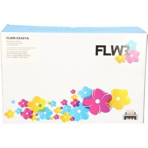 FLWR - HP 507A - Toner - Cyaan - Huismerk (compatible)