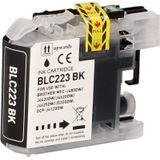 FLWR - Inktcartridge / LC-223BK / Zwart - Geschikt voor Brother