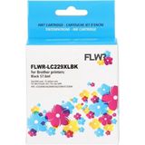 FLWR Brother LC-229BK zwart (FLWR-LC229XLBK) - Inktcartridge - Compatible XXL