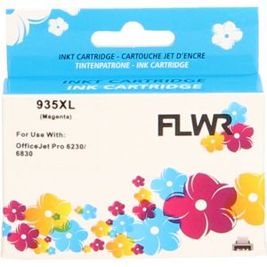 FLWR - Inktcartridge - 935M - Magenta - 15ml - Geschikt voor HP