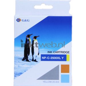 FLWR - PGI-2500XL - Inktcartridge - Geel - Compatible XXL