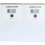 FLWR - Toner / 304A / 2-pack / Zwart - Geschikt voor HP