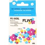 FLWR - Inktcartridge / PG-545XL / Zwart - Geschikt voor Canon