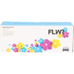 FLWR - Brother TN-321 - Toner - Cyaan - Huismerk (compatible)