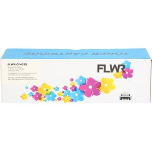 FLWR - HP 201X - Toner - Geel - Compatibel - 2300 Pagina's