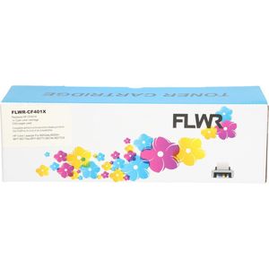 FLWR - HP 201X - Toner - Cyaan - Huismerk (compatible)