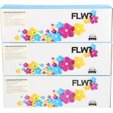 FLWR - Toner / 128 / 3-pack Kleur - Geschikt voor HP