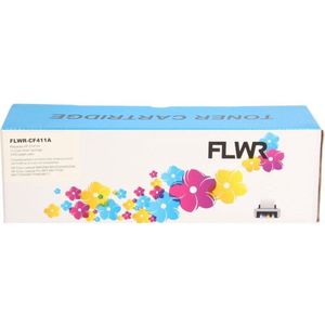 FLWR - HP 410A - Toner - Cyaan - Huismerk (compatible)