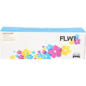 FLWR - Kyocera Mita TK-5140 - Toner - Zwart - Huismerk (compatible)