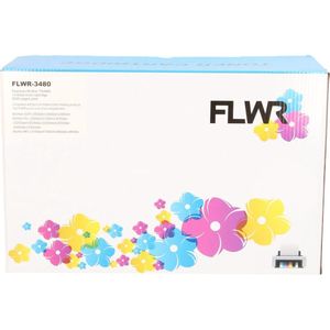 FLWR - TN-3480 - Toner - Zwart - Huismerk (compatible) - Tot 8.000 pagina's