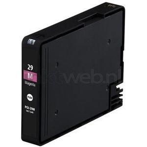 Huismerk - PGI-29M - Inktcartridge - Magenta - 38ml