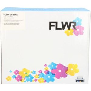 FLWR - Toner - 81X Zwart - Geschikt voor HP - 25000 Pagina's