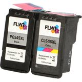 FLWR Inktcartridge - Canon PG-545XL / CL-546XL - Multipack