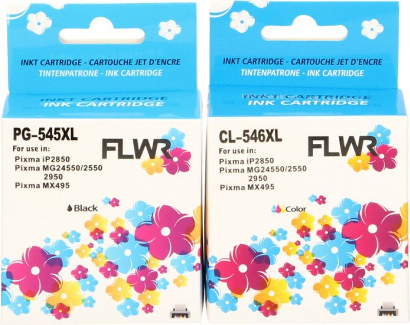 FLWR Inktcartridge - Canon PG-545XL / CL-546XL - Multipack