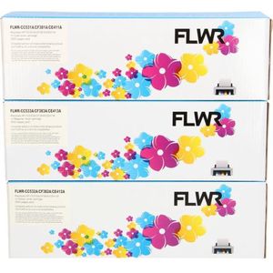 FLWR HP 304A 3-pack kleur (FLWR-MP-CC53XA) - Toners - Huismerk (compatible)