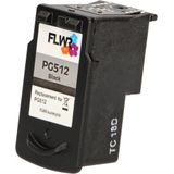 FLWR - PG-512 / CL-513 - Inktcartridge - Zwart en Kleur - 32 ml
