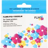 FLWR Canon PGI-1500XL magenta (FLWR-PGI-1500XLM) - Inktcartridge - Huismerk (compatible)