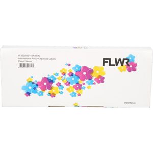 FLWR - Dymo 11352 - Labels - Wit - Huismerk - 10-Pack