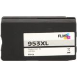 FLWR HP 953XL zwart (FLWR-L0S70AE) - Inktcartridge - Huismerk (compatible)