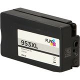 FLWR HP 953XL zwart (FLWR-L0S70AE) - Inktcartridge - Huismerk (compatible)