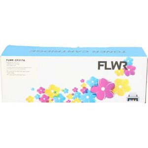 FLWR - Toner / 17A zwart - Geschikt voor HP