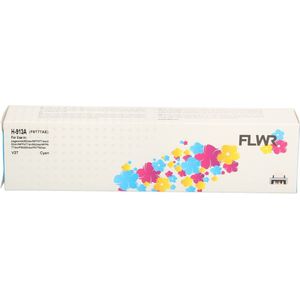 FLWR HP 913A cyaan (FLWR-F6T77AE) - Inktcartridge - Huismerk (compatible)
