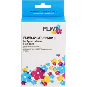 FLWR - Epson 35XL - Inktcartridge - Zwart - Huismerk (compatible)