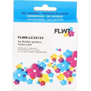 Huismerk Brother LC-3211 geel (IW-LC3211Y) - Inktcartridge - Huismerk (compatible)