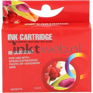 FLWR - Epson 378XL - Inktcartridge - Magenta - Huismerk