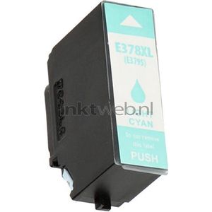 FLWR - Epson 378XL - Inktcartridge - Licht Cyaan - Huismerk (Compatible)