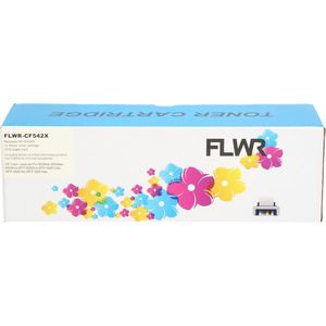 FLWR - HP 203X - Toner - Geel - Compatible XXL
