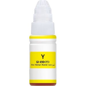 Huismerk - Canon GI-590 - Inktcartridge - Geel - Compatibel