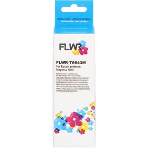 FLWR - T6643 - Inktcartridge - Magenta - 70ml