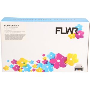 FLWR - Toner - Zwart - Geschikt voor HP - 80X - 6500 Pagina's