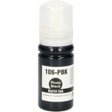 Huismerk - Epson 106 Ecotank - Inktcartridge - Zwart - Compatibel