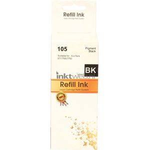 FLWR - Inktfles / 105 Ecotank / Zwart - Geschikt voor Epson