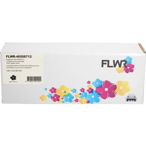 FLWR - Toner - Zwart - Geschikt voor Oki - Maximaal 3500 Pagina's