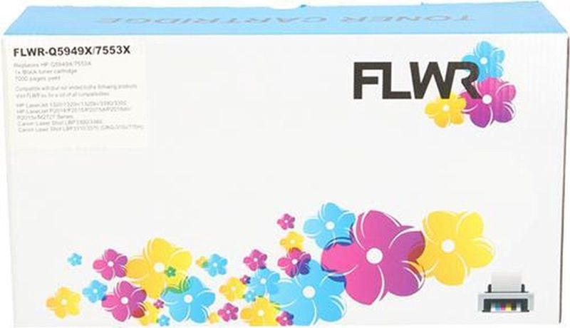 FLWR - Canon LBP-715H - Toners - Zwart - Compatible XXL