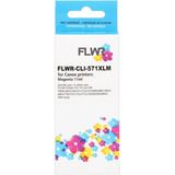 FLWR - CLI-571XL - Inktcartridge - Magenta - Huismerk - Compatible