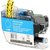 FLWR Brother LC-3219XLC cyaan (FLWR-LC3219XLC) - Inktcartridge - Huismerk (compatible)