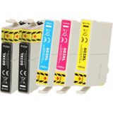 FLWR - Epson 603XL Multipack - Inktcartridge - Zwart en Kleur - Huismerk