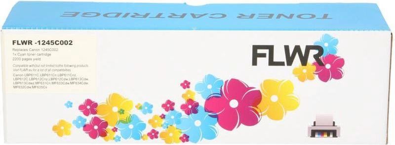 FLWR - Canon 045 HC - Toners - Cyaan - Compatible XXL