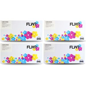 FLWR - P4092C - Toner - Zwart & Kleur - Geschikt voor Samsung