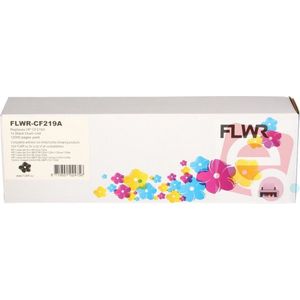 FLWR - HP 19A - Drum - Zwart - Huismerk (compatible)