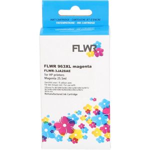 FLWR HP 963XL magenta (FLWR-3JA28AE) - Inktcartridge - Huismerk (remanufactured)
