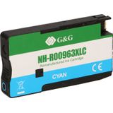 FLWR HP 963XL cyaan (FLWR-3JA27AE) - Inktcartridge - Huismerk (remanufactured)