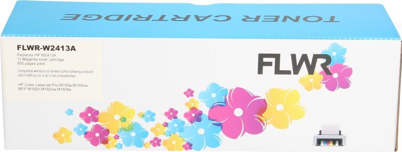 FLWR HP 216A cyaan (FLWR-W2411A) - Toners - Huismerk (compatible)